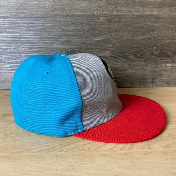 Six Flags Hat Cap Youth Snapback Gray Blue Superman Boys Adjustable - Picture 6 of 9